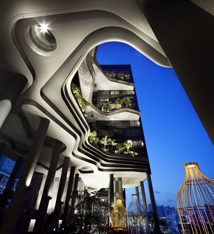Parkroyal on Pickering Hotel from Singapore, by WOHA Architects (10)