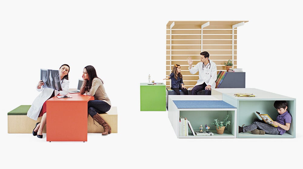 The Edge modular furniture system for offices