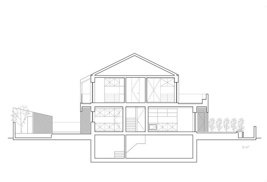Architect Pereira transforms an old house into a nonconformist residence SilverWood House - HomeWorldDesign (29)