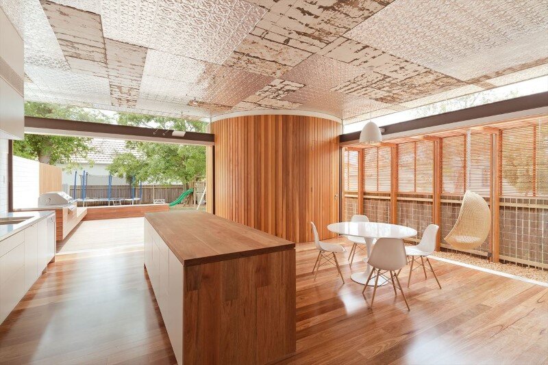 Bold conceptual approach for adding a open kitchen to a semi-detached home - Dulwich Hill Residence (4)