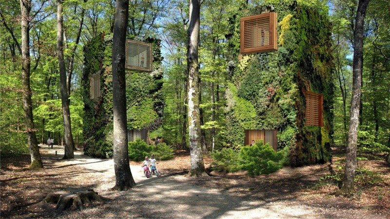 Sustainable Houses Designed as Trees by Oas1s (10)