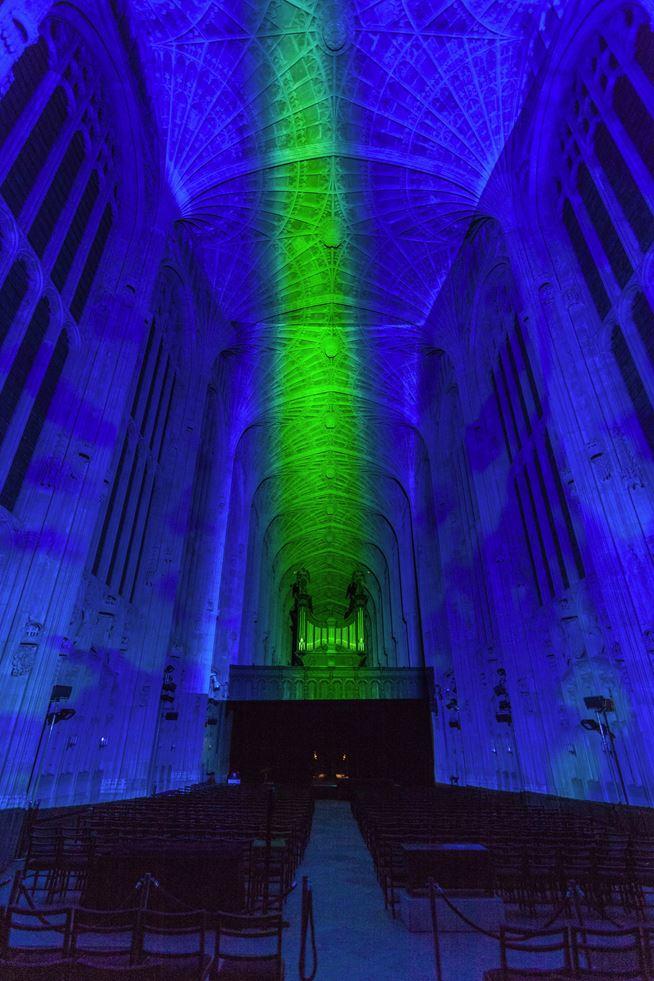 Immersive Projections in King's College Chapel, University of Cambridge (11)