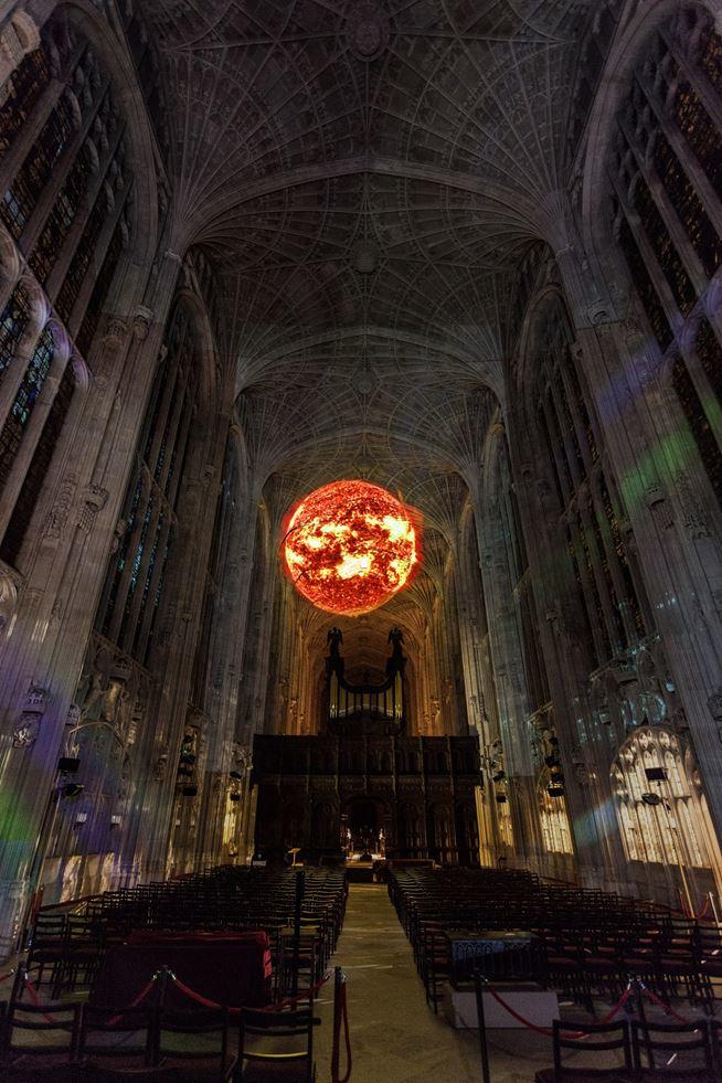 Immersive Projections in King's College Chapel, University of Cambridge (8)