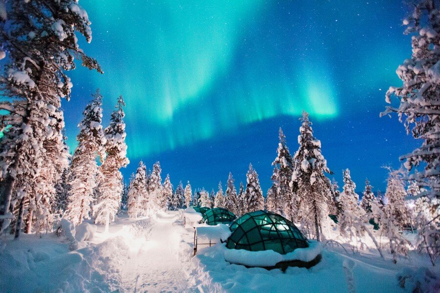 Kakslauttanen Arctic Resort Finnish Lapland