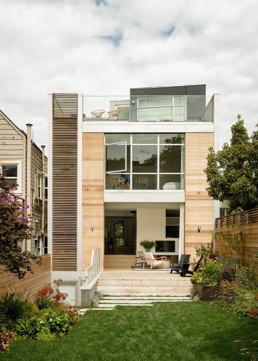 Atrium House unconventional three-story atrium house in san francisco Atrium House unconventional three-story atrium house in san francisco