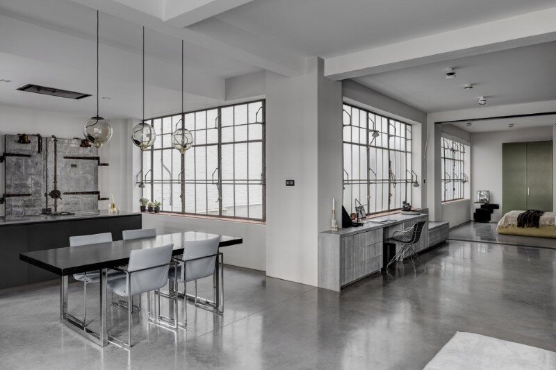 Theatrical Apartment London Warehouse Conversion Theatrical Apartment London Warehouse Conversion 2