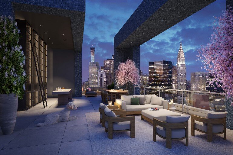 Madison Avenue Penthouse by ODA Architecture