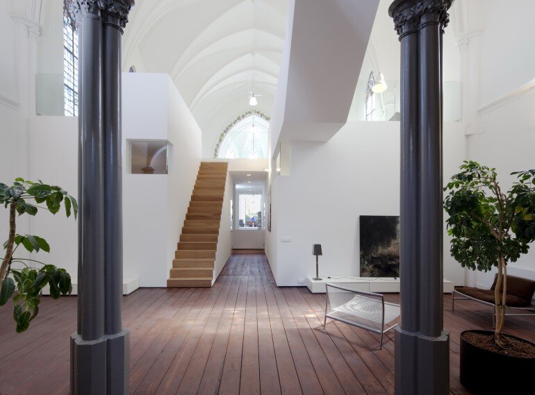 Old Catholic Church Converted into a Spacious House (15)