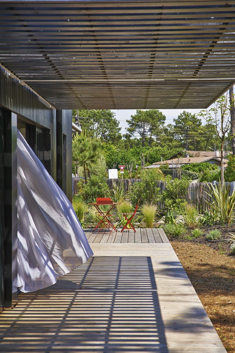 Wood Frame House in Cap Ferret by S+M Architectes (6)