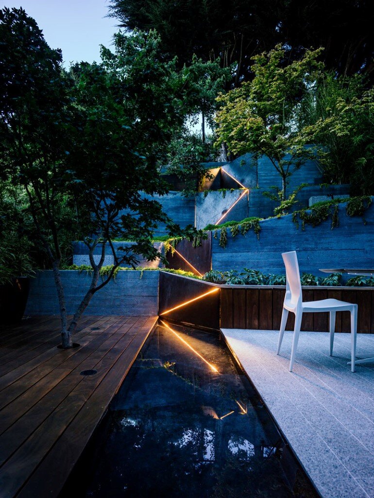 Zen Outdoor Living Space: Hilgard Garden