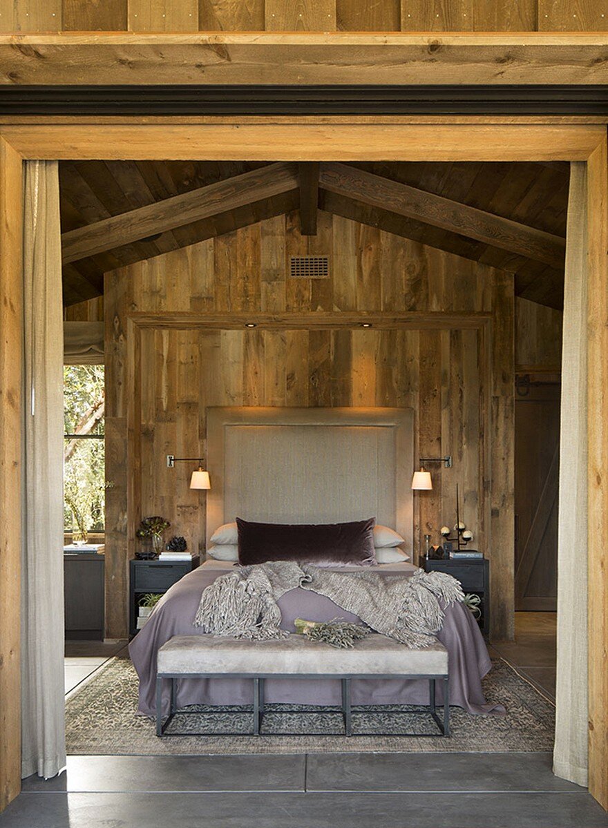 napa cabin    farmhouse style cabin by wade design architects