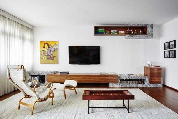 Major Renovation of an Apartment Built in the Early 60´s in Sao Paulo