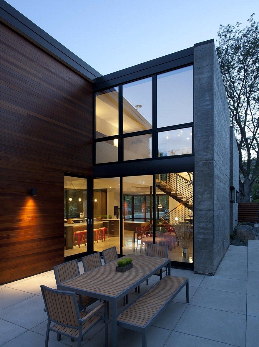 Modern Boulder House Designed for Two Professional Athletes
