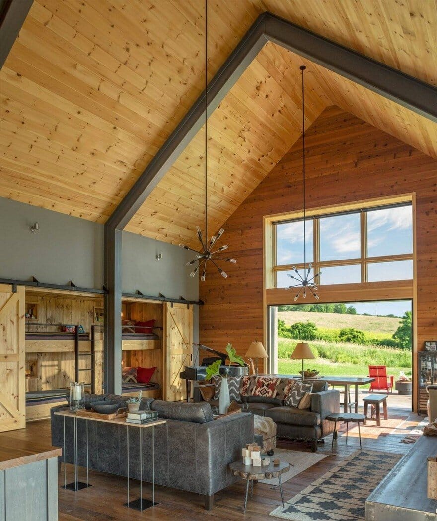 vermont modern barn by joan heaton architects