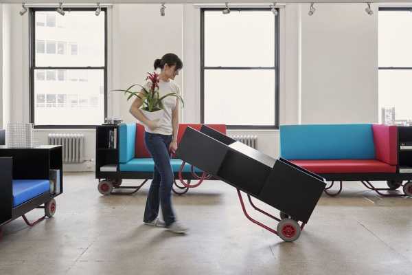 Pushcart Furniture Series for Cornell University, New York