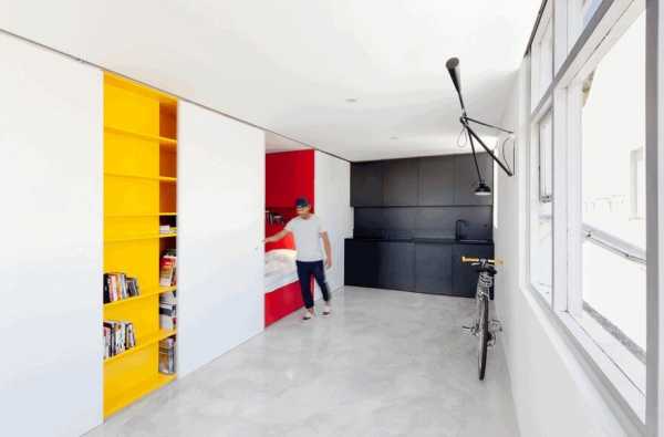 One-Room Apartment in Sydney Displaying an Optimized 27sqm Surface