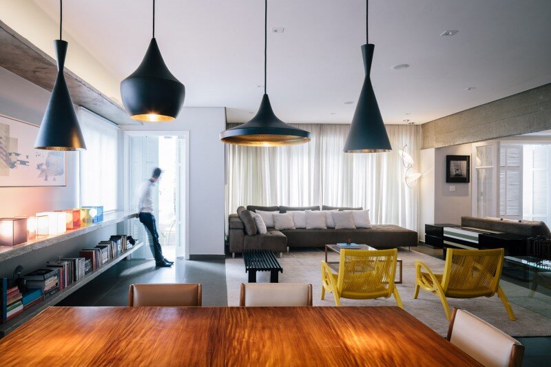 Modernized Studio Apartment According to Flavio Castro’ Conception