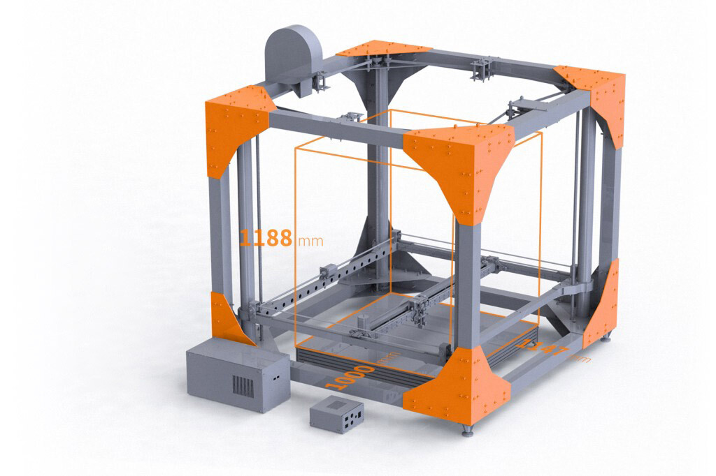 BigRep proposes a new 3D printer. your furniture
