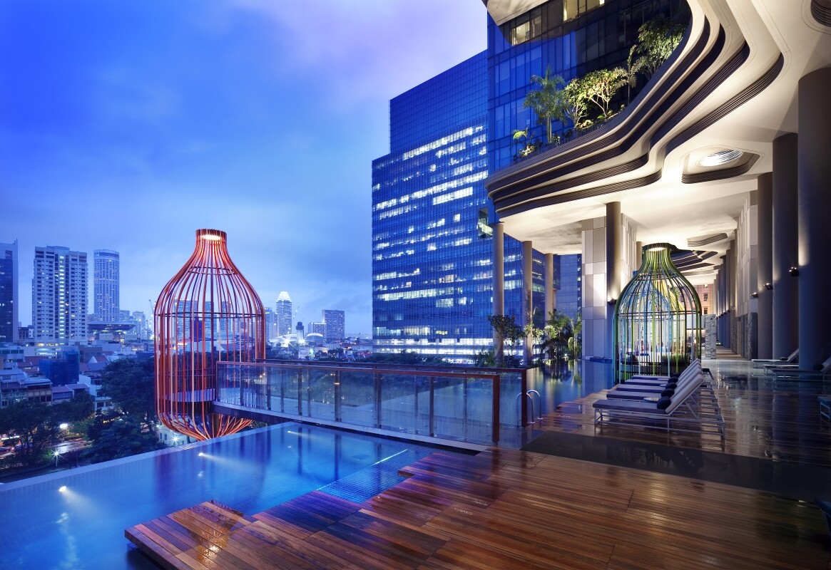 Parkroyal on Pickering Hotel from Singapore, by WOHA Architects (9)