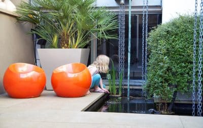 Patio Garden by Amir Schlezinger
