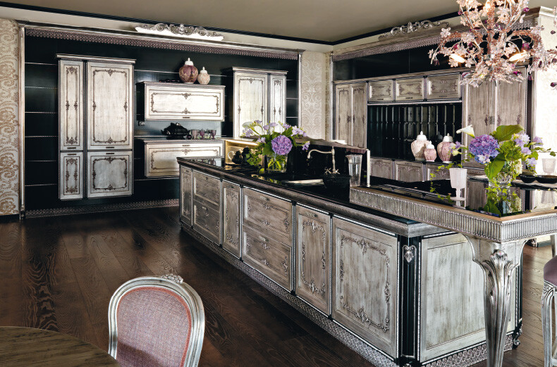 Fenice Kitchen Inspired by the Baroque and Venetian Theater