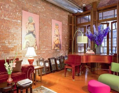 NoHo Residence: Loft Style with Art Deco Accents