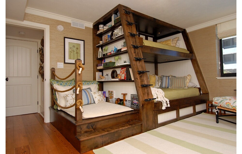 Bunk Bed For Kids Room By Del Mar, 4 Bunk Bed Room