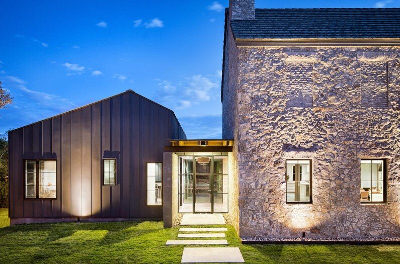 Home designed by Shiflet Group Architects in West Austin, Texas