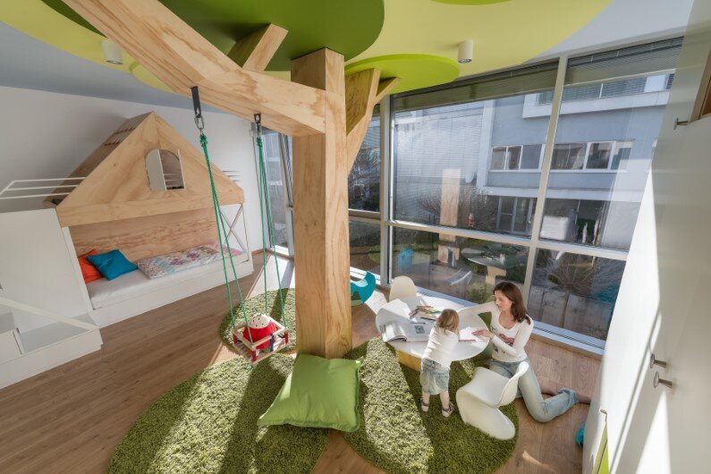 Kids room designed by Rules Architects with low budget