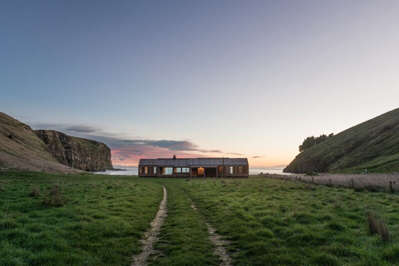 Farm House Designed as the Centerpiece of a Surf Beach