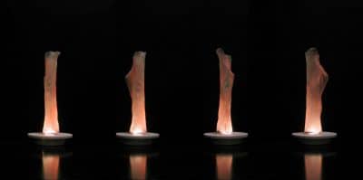 Series of Lamps Made of Bioplastic Material