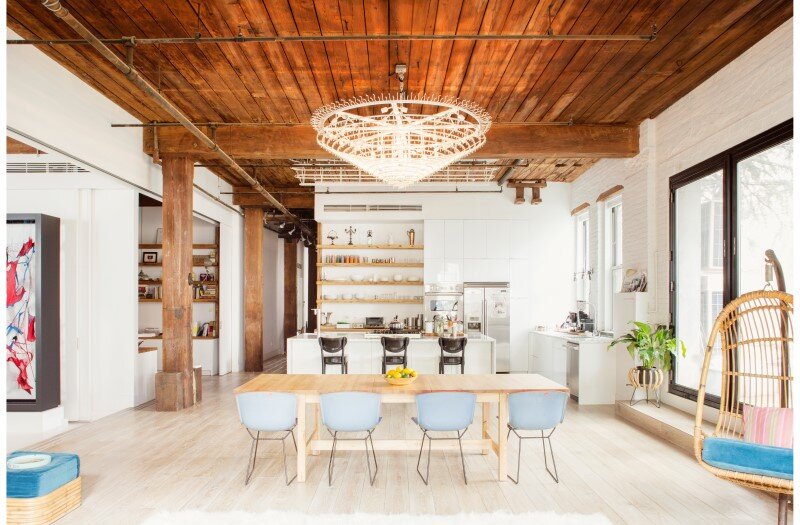Williamsburg Loft – Industrial Space Turned into a Comfortable Home