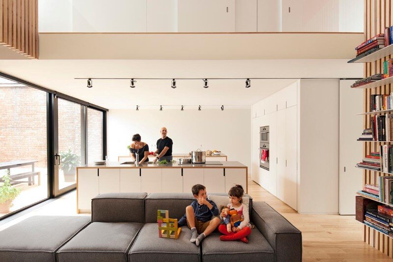 Old Duplex Renovated and Converted into a Family Home