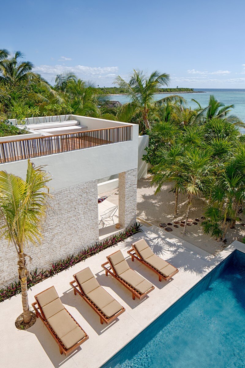Beachfront private house on a protected bay in Tulum, Mexico (10)