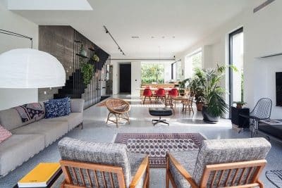 Contemporary townhouse in Tel Aviv: Mendelkern Residence by David Lebenthal