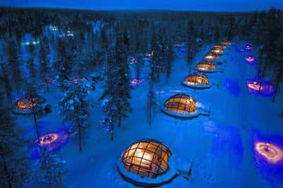 Kakslauttanen Arctic Resort in Finnish Lapland