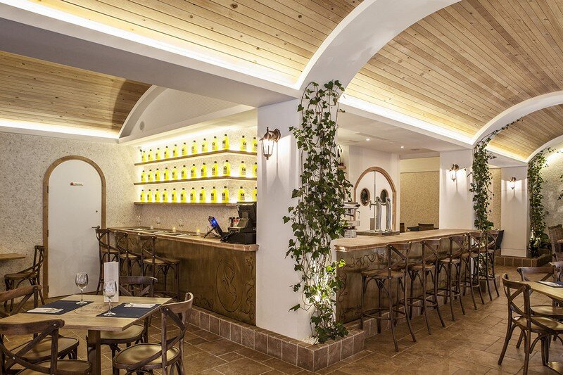 Italian Restaurant Inspired by the Amalfi Coast / Barea+Partners