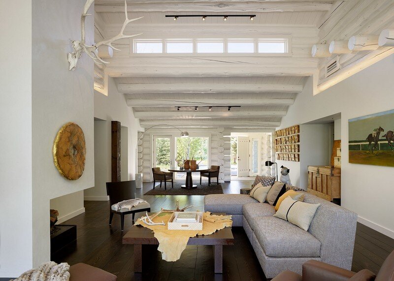Rustic Retreat Updated with Contemporary Interiors Yellowbell by CLB Architects 