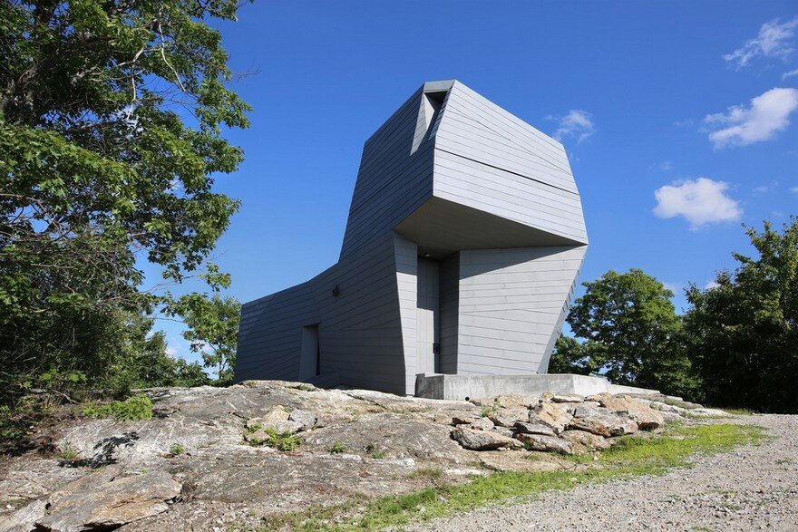 Gemma Observatory Located on a Remote Mountain Summit in New Hampshire