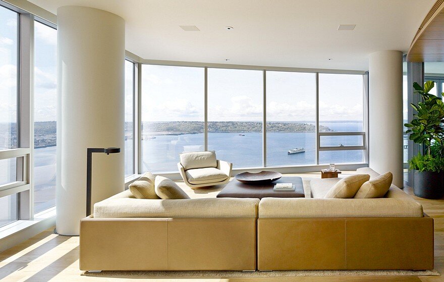 High-Rise Apartment with Floor-to-Ceiling Windows Overlooking Downtown Seattle 4
