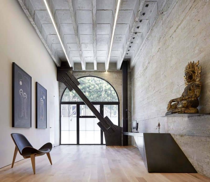 The Vortex House Has Folded Walls That Suggest Motion and Centrifugation