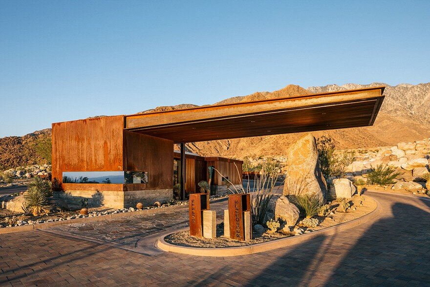 Desert Palisades Guard House by Studio AR&D Architects