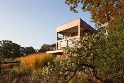 This Southampton Rustic Waterfront Home Offers Spectacular Wetlands Views