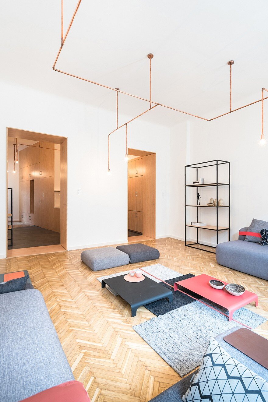 Flat Renovation in Budapest with Natural Materials 8