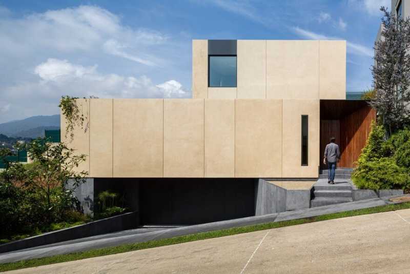 compressed earth block house