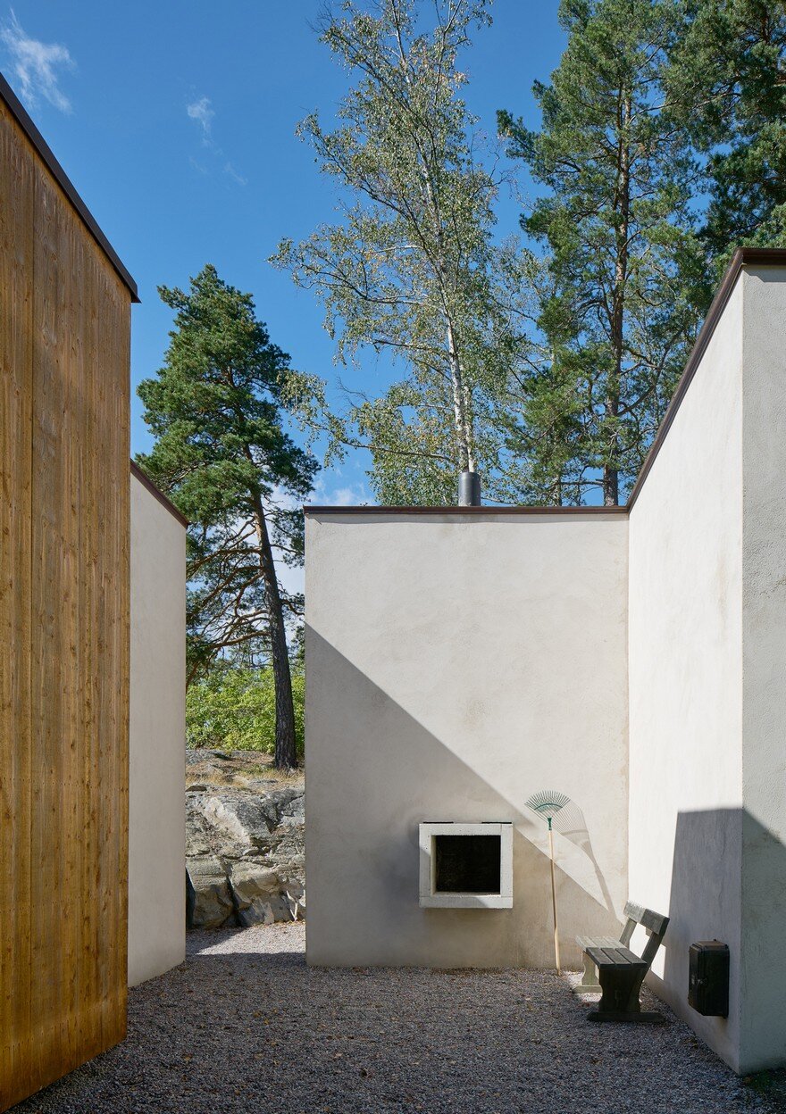 Concrete Spine House Overlooking the Stockholm Archipelago 7