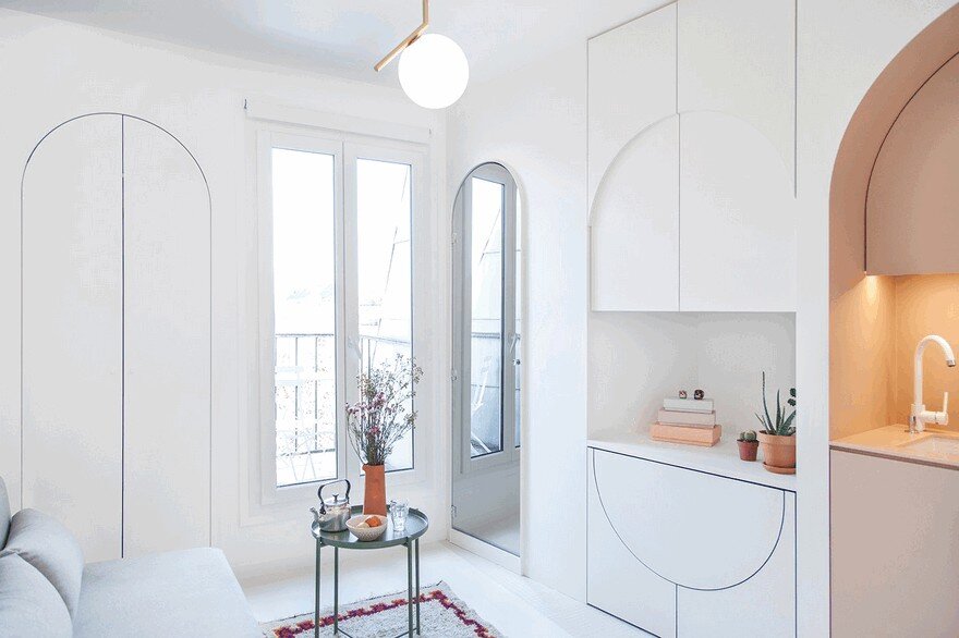 Minimal Paris Apartment by Batiik Studio
