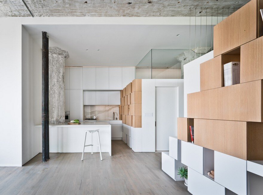 living area, kitchen, SABO Project