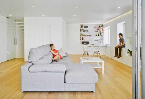 Minimalist Spanish Duplex With a Very Friendly Design