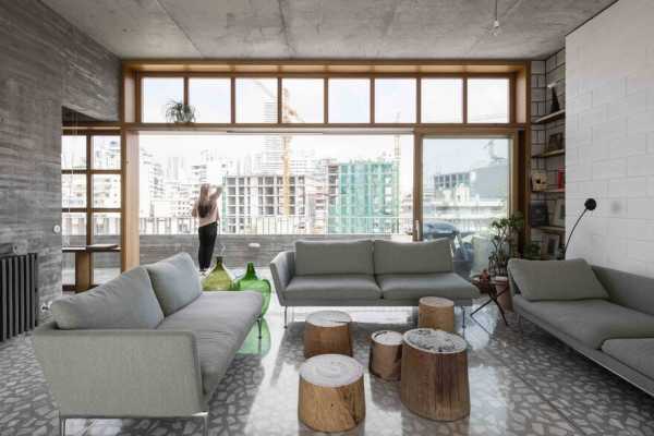 Stunning Roof Extension in Beirut With Panoramic City Views